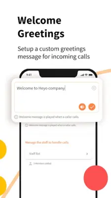 Heyo Smart Business Number android App screenshot 2